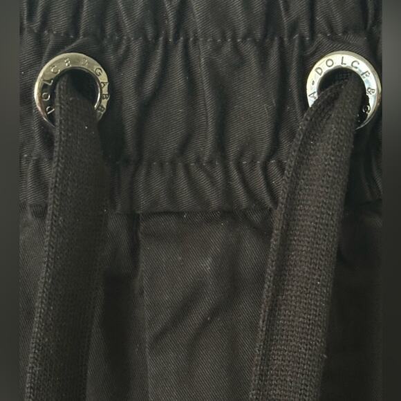 Dolce & Gabbana stretch cotton jogging pants with tag in Black size IT 46 - Picture 7 of 14